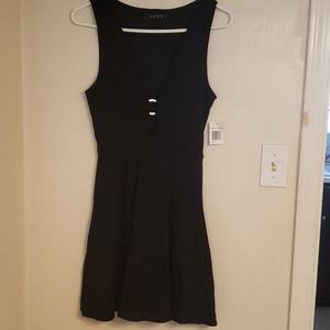 NWT Fore Black Sleeveless Mini Dress